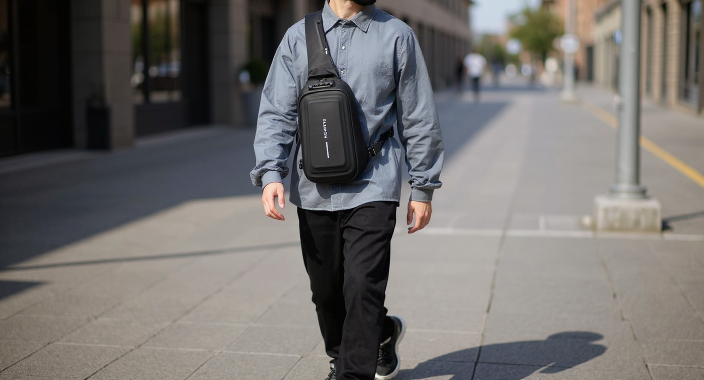 Morral Antirrobo Tipo Sling Bag - Image 2
